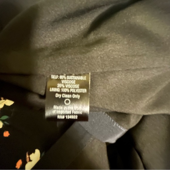 EMERSON FRY JUNEY BUTTON DRESS - BUTTERFLIES MARITIME Size XS - Picture 10 of 10